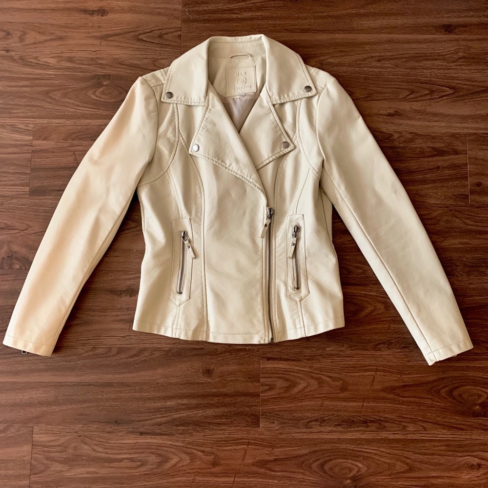 Moto Jacket Faux Leather